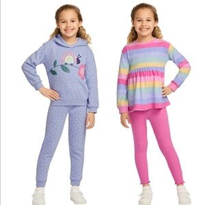 Kids Headquarters Girl’s 4-Piece Playwear Set